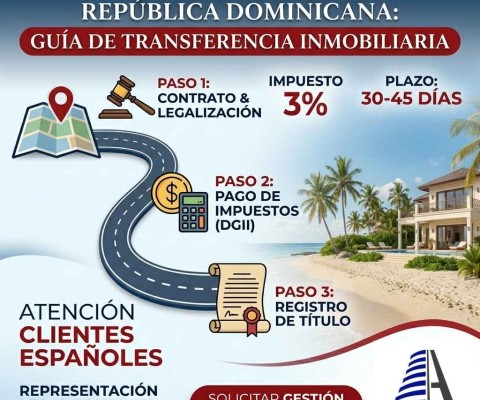 Transferencia Inmobiliaria en Rep&uacute;blica Dominicana